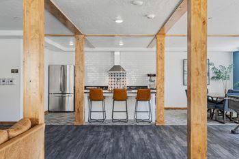 Community kitchen view